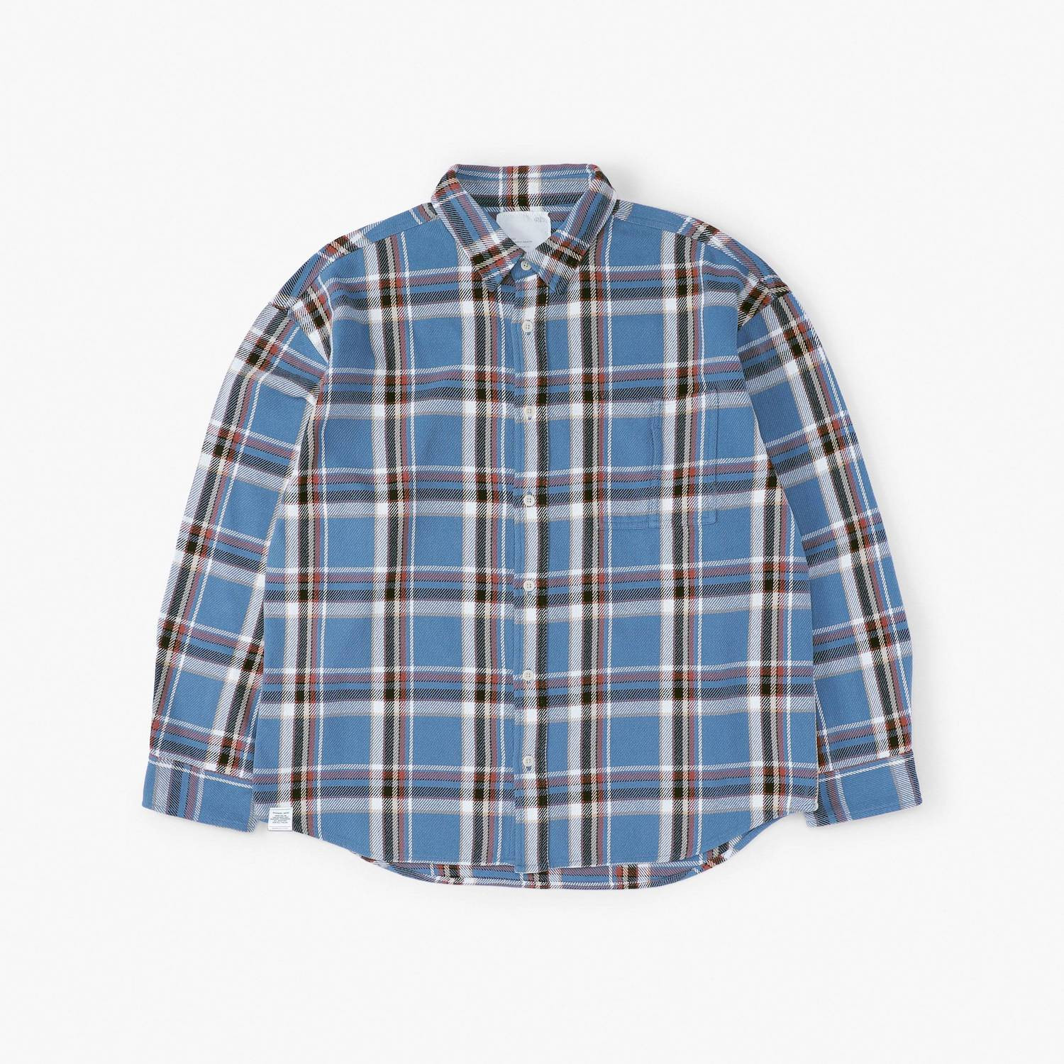 ballaholic Logo Flannel Check Shirt サイズL MADNESS CHECKED FLANNEL SHIRT | MADNESS